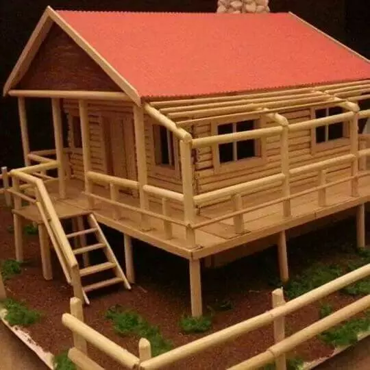 Holzmodelle für Hobbys