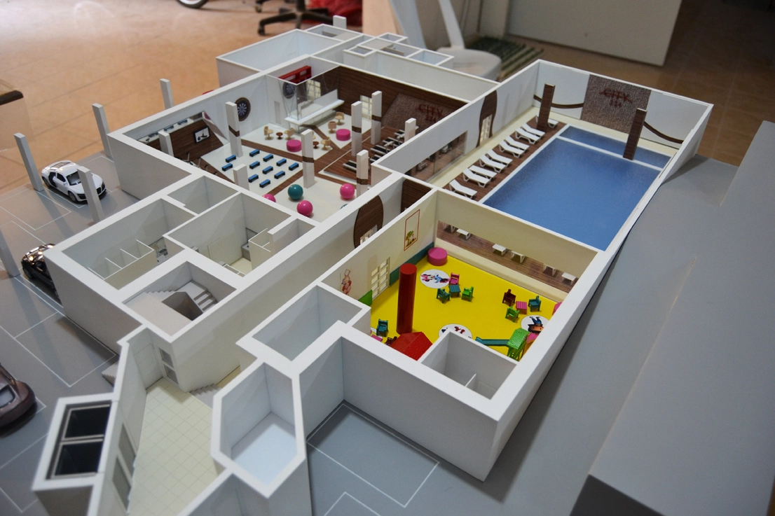 Maßstabsauswahl in Architekturmodellen