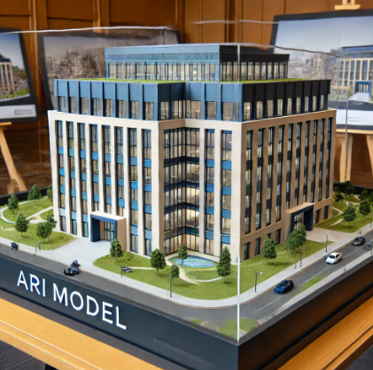 Hochwertiges Modell von Ari Modellbau in Lübeck.