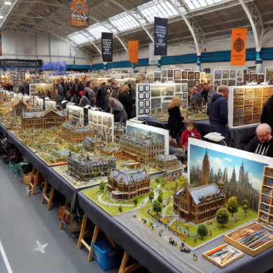 Messe Hamburg Modellbau zeigt detaillierte und kunstvolle Modelle.