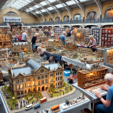 Messe München Modellbau zeigt detaillierte und kunstvolle Modelle.