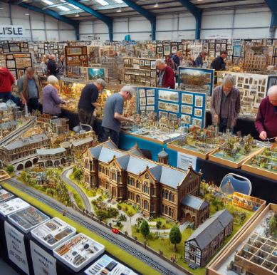 Messe Leipzig Modellbau zeigt detaillierte und kunstvolle Modelle.