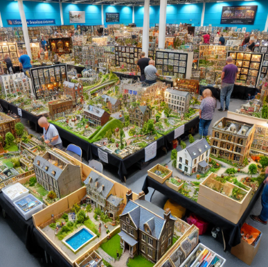 Messe Dortmund Modellbau zeigt detaillierte und kunstvolle Modelle.