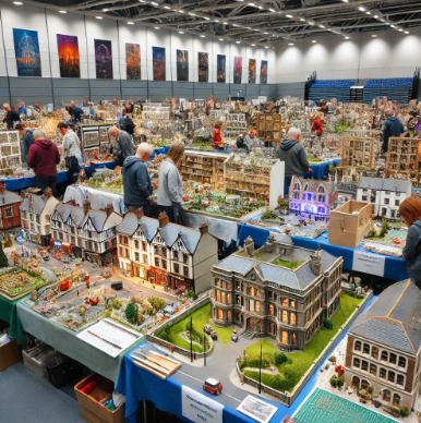 Messe Essen Modellbau zeigt detaillierte und kunstvolle Modelle.