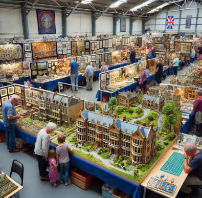 Messe Bielefeld Modellbau zeigt detaillierte und kunstvolle Modelle.