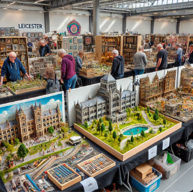 Messe Augsburg Modellbau zeigt detaillierte und künstlerische Modelle.