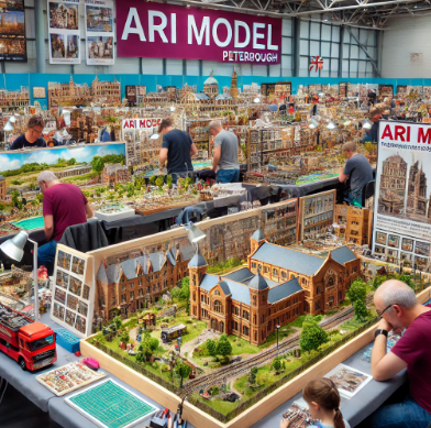 Detaillierte Modelle von Ari Modellbau auf der Messe Lübeck Modellbau.