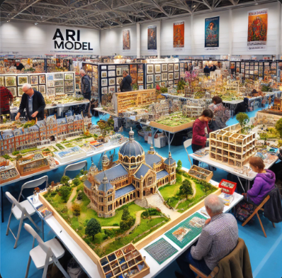 Beeindruckende Modelle von Ari Modellbau auf der Messe Hamm Modellbau.