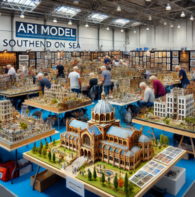  Beeindruckende Modelle von Ari Modellbau auf der Messe Müllheim an der Ruhr Modellbau.