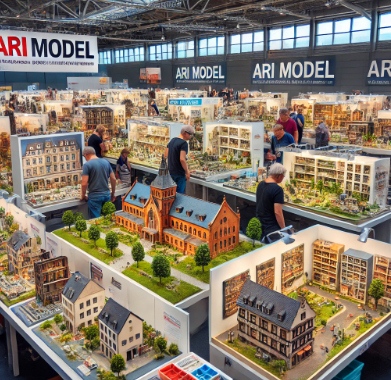  Die Messe Göttingen Modellbau mit beeindruckenden Modellen von Ari Modellbau.