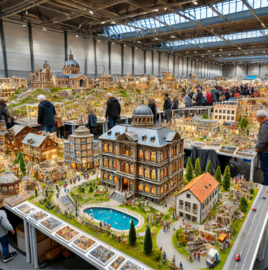 Detaillierte Modelle von Ari Modellbau auf der Messe Kaiserlautern Modellbau ausgestellt.