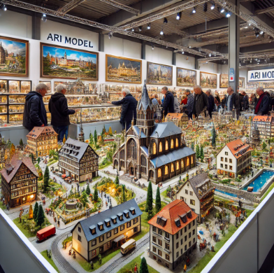 Detaillierte Modelle von Ari Modellbau auf der Messe Iserlohn Modellbau.