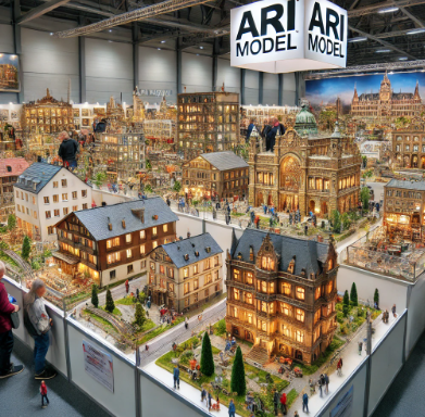 Detaillierte und innovative Modelle von Ari Modellbau auf der Messe Flensburg Modellbau.