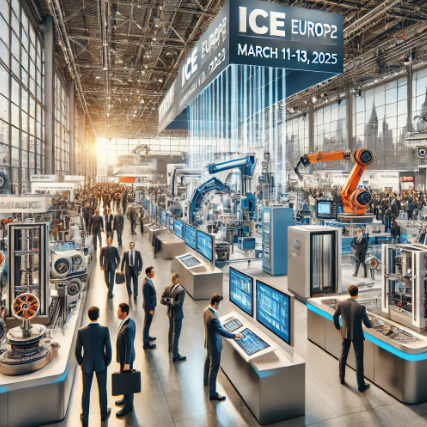  Entdecken Sie die neuesten Entwicklungen in der industriellen Maschinen- und Technologiebranche auf der Ice Europe in München, vom 11. bis 13. März 2025.