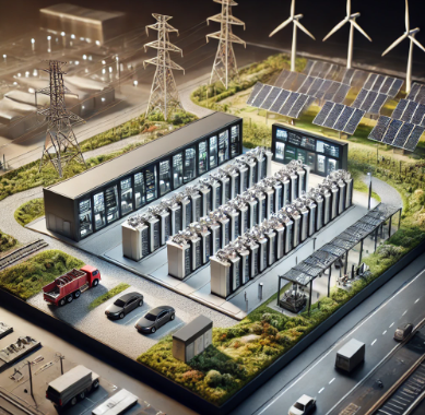 Ein detailliertes Energiespeichersystemmodell, entworfen von Ari Modellbau, zeigt die Integration moderner Energiespeicherlösungen in nachhaltige Infrastrukturen. Ideal für technische Präsentationen, Bildungsprojekte und die Planung urbaner Energiesy