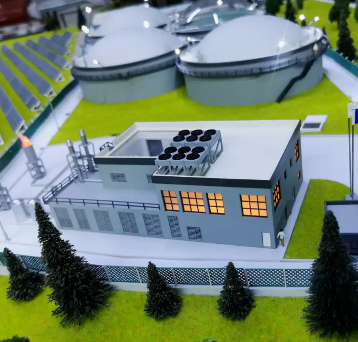 Ein hochpräzises, beleuchtetes und animiertes physisches Modell, entworfen von ARI Modellbau für Aussteller auf der Hydrogen + Fuel Cells Europe. Mit Luft- und Raumfahrttechnik-Präzision, synchronisierten Lichteffekten und mechanischen Animationen ma