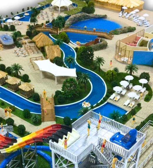 Maßgeschneiderte physische Modelle von ARI Modellbau für die Swissbau, darunter Neubauprojekte, nachhaltige Infrastrukturen, erneuerbare Energieanlagen, smarte Stadtentwicklungen und moderne Architekturprojekte. Mit präziser Technik, Interaktivität u
