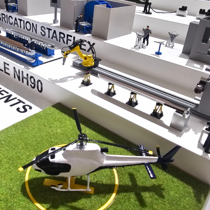 Maßgeschneiderte beleuchtete und animierte Modelle von ARI Modellbau für die Realty Summit, darunter Stadtplanungsprojekte, Wohnanlagen, Handelszentren, gemischt genutzte Projekte und Smart-City-Konzepte. Mit LED-Beleuchtung, interaktiven Animationen