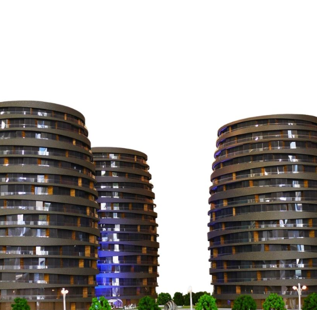 Maßgeschneiderte physische Modelle von ARI Modellbau für die Immobilienmesse Linz, darunter Wohnkomplexe, Bürohochhäuser, gemischt genutzte Areale, Smart-City-Projekte und nachhaltige Infrastrukturen. Mit LED-Beleuchtung, Animationselementen und präz