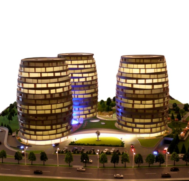 Individuell gefertigte physische Modelle von ARI Modellbau für das Real Estate Forum, darunter Wohnanlagen, Geschäftszentren, gemischt genutzte Quartiere, Smart-City-Projekte und nachhaltige Infrastrukturen. Mit LED-Beleuchtung, animierten Funktionen