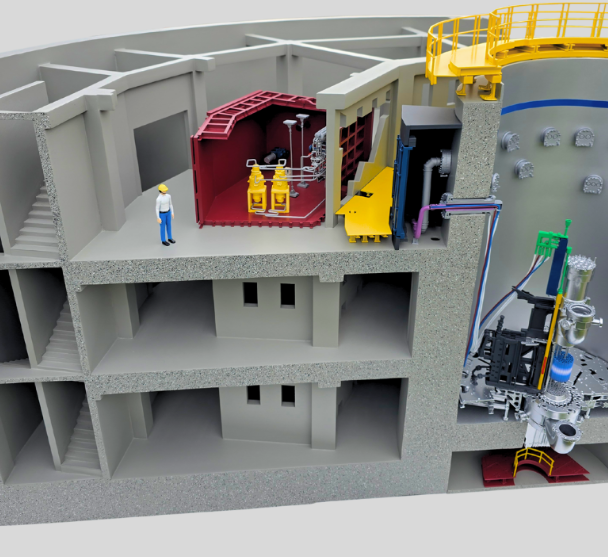 Individuelle beleuchtete und animierte Modelle von ARI Modellbau für Interpack, darunter Verpackungsfabriken, Logistikzentren, pharmazeutische Produktionsanlagen und nachhaltige Lebensmittelverarbeitungssysteme. Mit modernsten Lichteffekten und animi