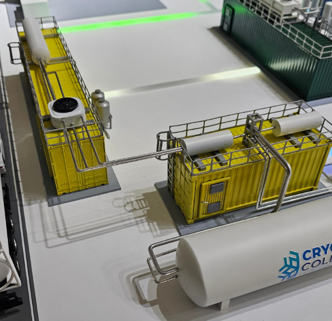 Beleuchtete und animierte Modelle von ARI Modellbau für die AgroExpo, darunter moderne landwirtschaftliche Anlagen, erneuerbare Energiesysteme, Bewässerungswerke, Viehzuchtkomplexe und Lebensmittelverarbeitungsfabriken. Mit LED-Beleuchtung, animierte