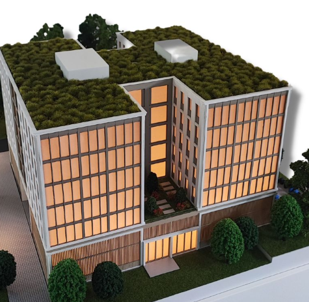Individuell gefertigte Modelle von ARI Modellbau für die Ambiente, die innovative Ladenkonzepte, nachhaltige Produktionszentren, umweltfreundliche urbane Räume, energieeffiziente Designs und fortschrittliche Produktpräsentationen zeigen. Mit feiner H