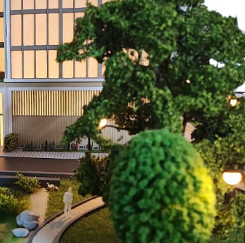 Beleuchtete und animierte Architekturmodelle von ARI Modellbau für die Living Expo, mit innovativer Beleuchtung, Bewegung und detailreicher Präzision. Diese Modelle präsentieren Wohn-, Innen- und Designprojekte mit beeindruckender Eleganz und Realism