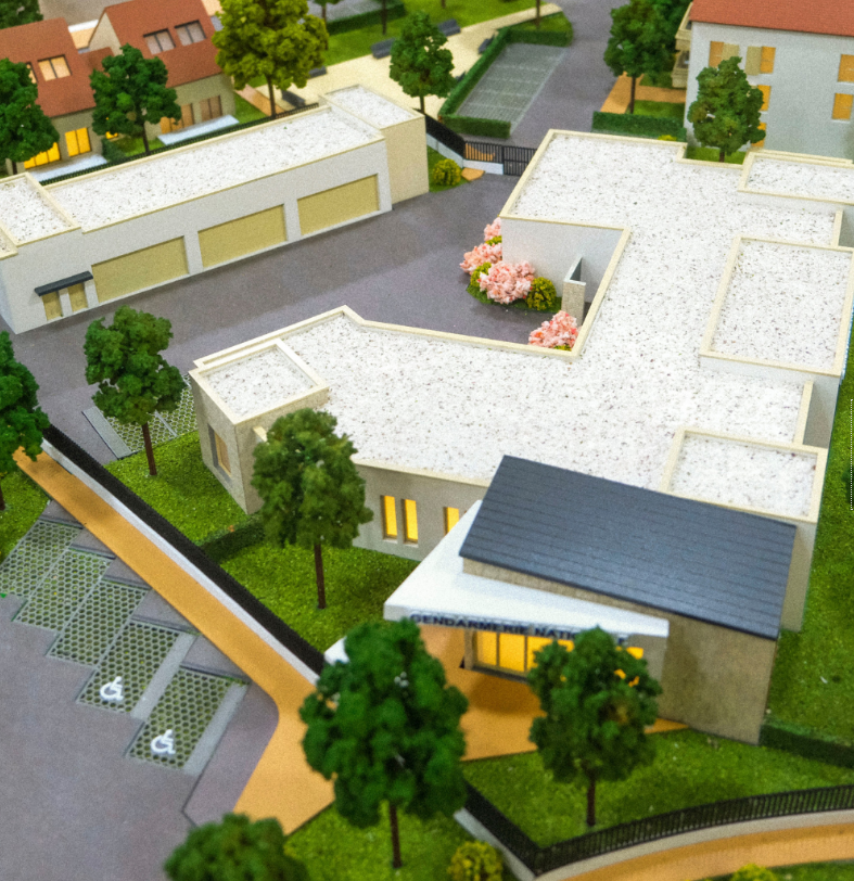 Ein hochdetailliertes physisches Modell, entwickelt von ARI Modellbau für die Tourismusmesse Wien, mit realistischen Texturen, präzisen architektonischen Details und eindrucksvoller Beleuchtung – ideal, um Besucher zu begeistern und Ihre Markenpräsen