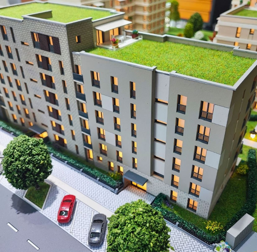 Beleuchtetes und animiertes Architekturmodell von ARI Modellbau, speziell für die Foire du Voyage entworfen, mit integrierter Beleuchtung, Bewegungseffekten und detaillierter Struktur. Diese interaktiven Modelle verwandeln komplexe Konzepte in greifb