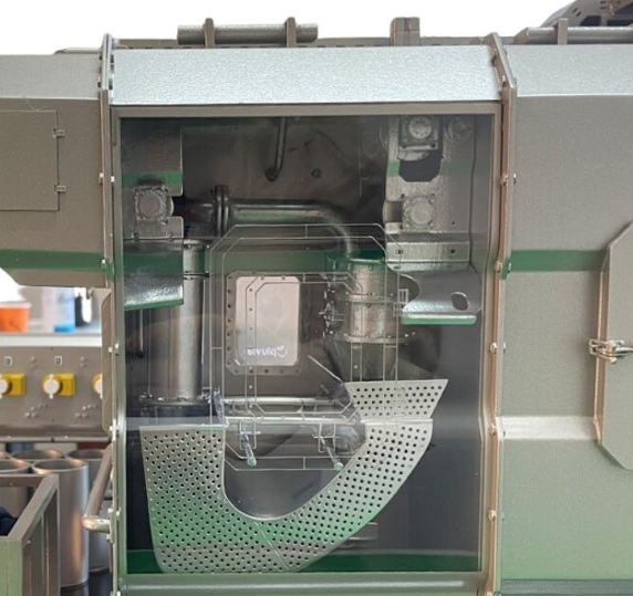 Ein maßgefertigtes Bildungs- und Ausstellungsmodell, entwickelt von ARI Modellbau für die Educatec-Educatice. Diese detaillierte Darstellung zeigt interaktive Lernsysteme, digitale Klassenzimmer und intelligente Bildungsinfrastrukturen mit integriert