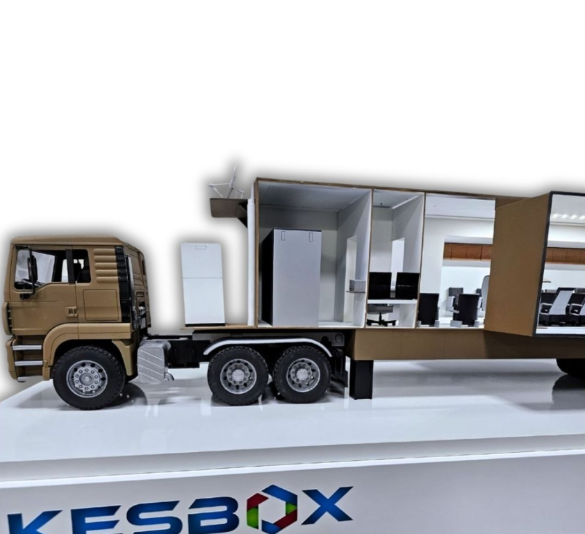 Ein maßgefertigtes architektonisches Modell von ARI Modellbau für die Swissdidac, ausgestattet mit interaktiven Lichteffekten, Bewegungssystemen und umweltfreundlichen Materialien. Dieses detaillierte Modell repräsentiert die Zukunft der Bildung durc