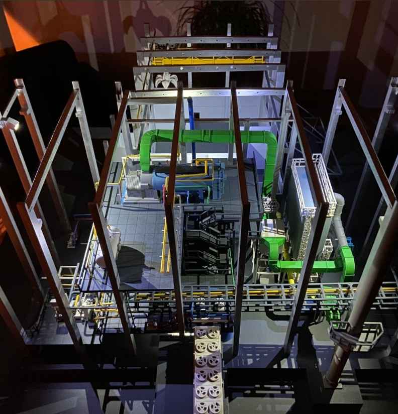 Ein präzise gestaltetes beleuchtetes und animiertes Ausstellungsmodell von ARI Modellbau für die E-Learning Expo, das Licht, Bewegung und Handwerkskunst vereint. Mit über zwei Jahrzehnten Erfahrung verwandelt ARI Modellbau digitale Lernkonzepte in gr