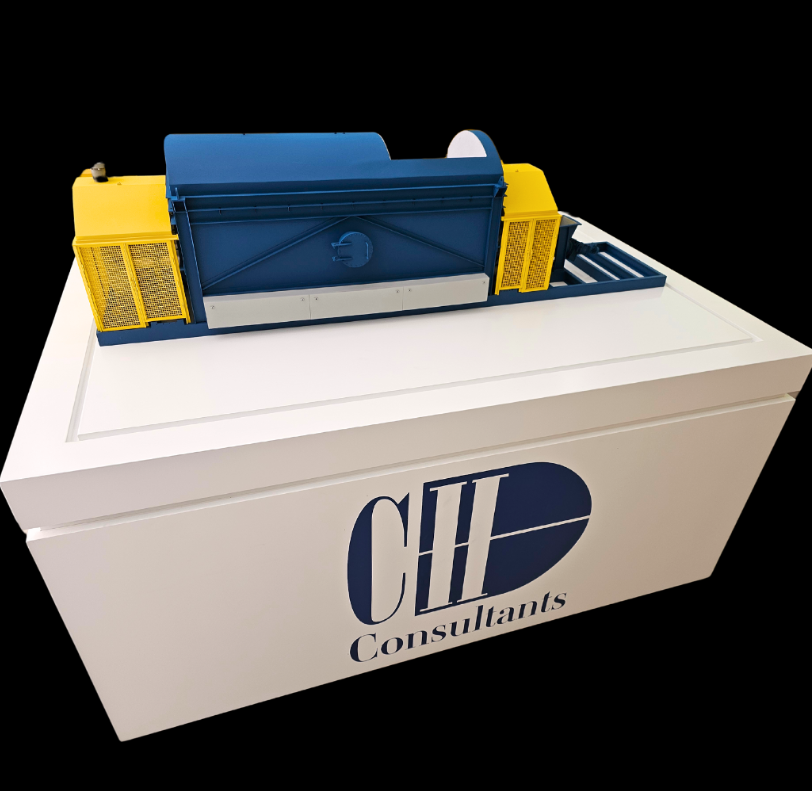 Ein beleuchtetes und animiertes Architekturmodell, das von ARI Modellbau für die Digital School Expo entworfen wurde und architektonische Präzision mit innovativer Beleuchtungs- und Bewegungstechnologie verbindet. Dieses einzigartige Modell zeigt, wi