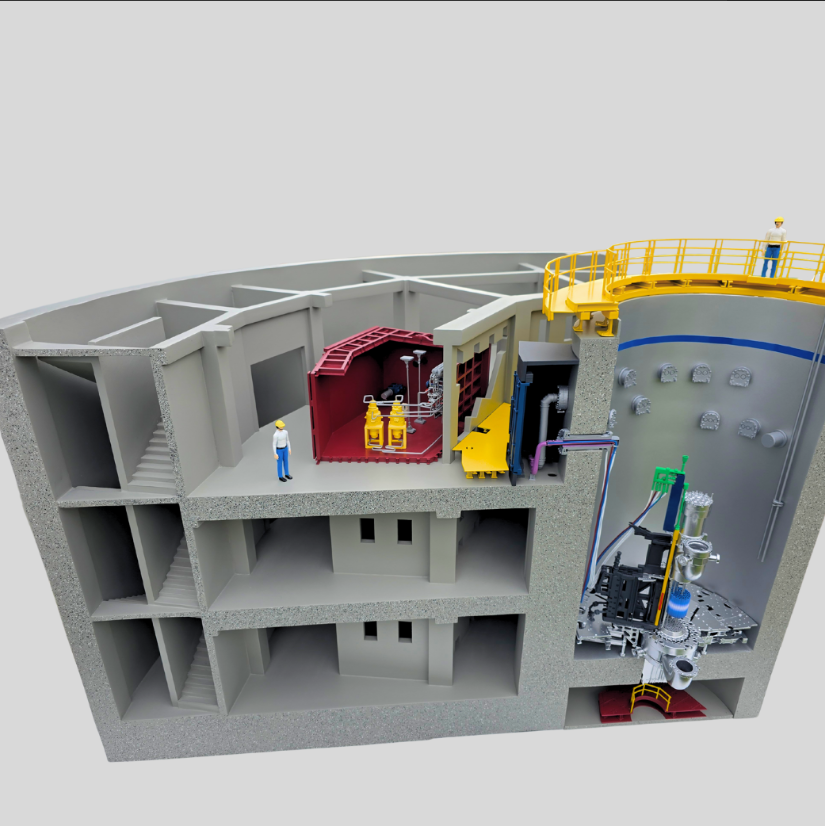 Ein beleuchtetes und animiertes Architekturmodell, entwickelt von ARI Modellbau für die CeMAT, das mit modernster Licht- und Bewegungstechnologie Logistik, Automatisierung und industrielle Innovation darstellt. Jedes Modell vereint künstlerisches Han