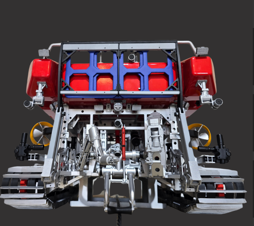 Ein maßgeschneidertes Logistikmodell von ARI Modellbau, das Kühlketten-Systeme, temperaturgesteuerte Lagerhäuser, automatisierte Transportsysteme und nachhaltige Infrastrukturen darstellt. Jedes handgefertigte Modell zeigt Effizienz, technologische I
